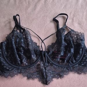 Elegant Black Lace Bralette